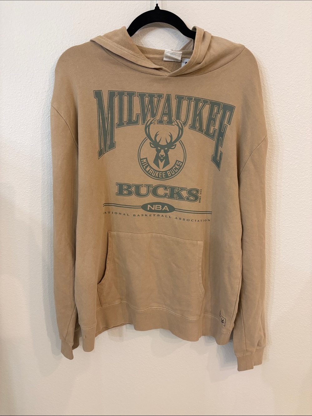 NBA x Cotton On Kids Milwaukee Bucks Hoodie Size 17-18 Youth Fits Adult S XS